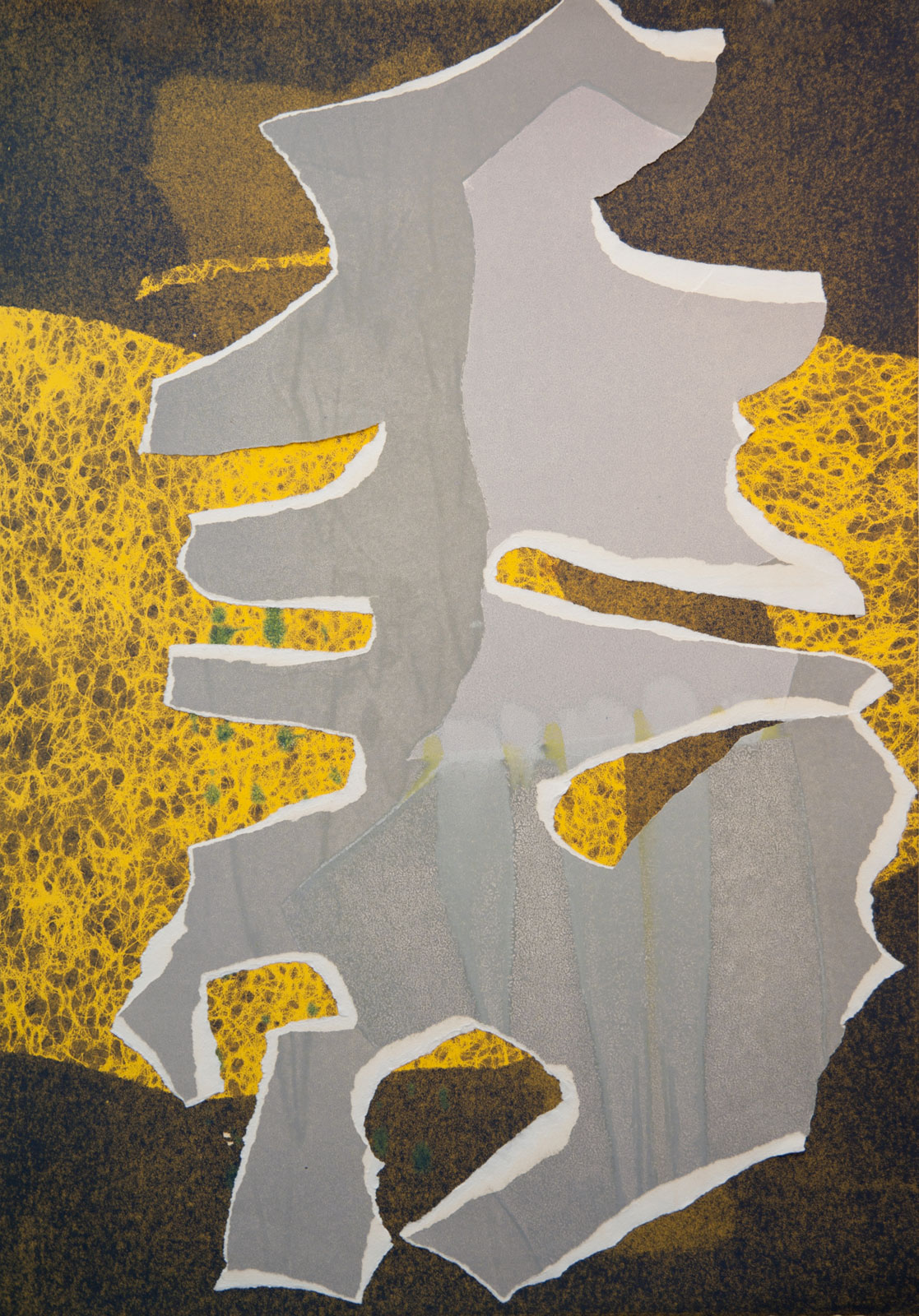 Monotypes-Vertical Vessels, Torgiano, 2010